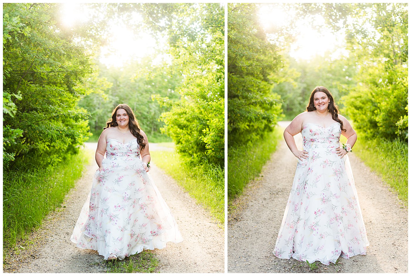 Golden hour senior session