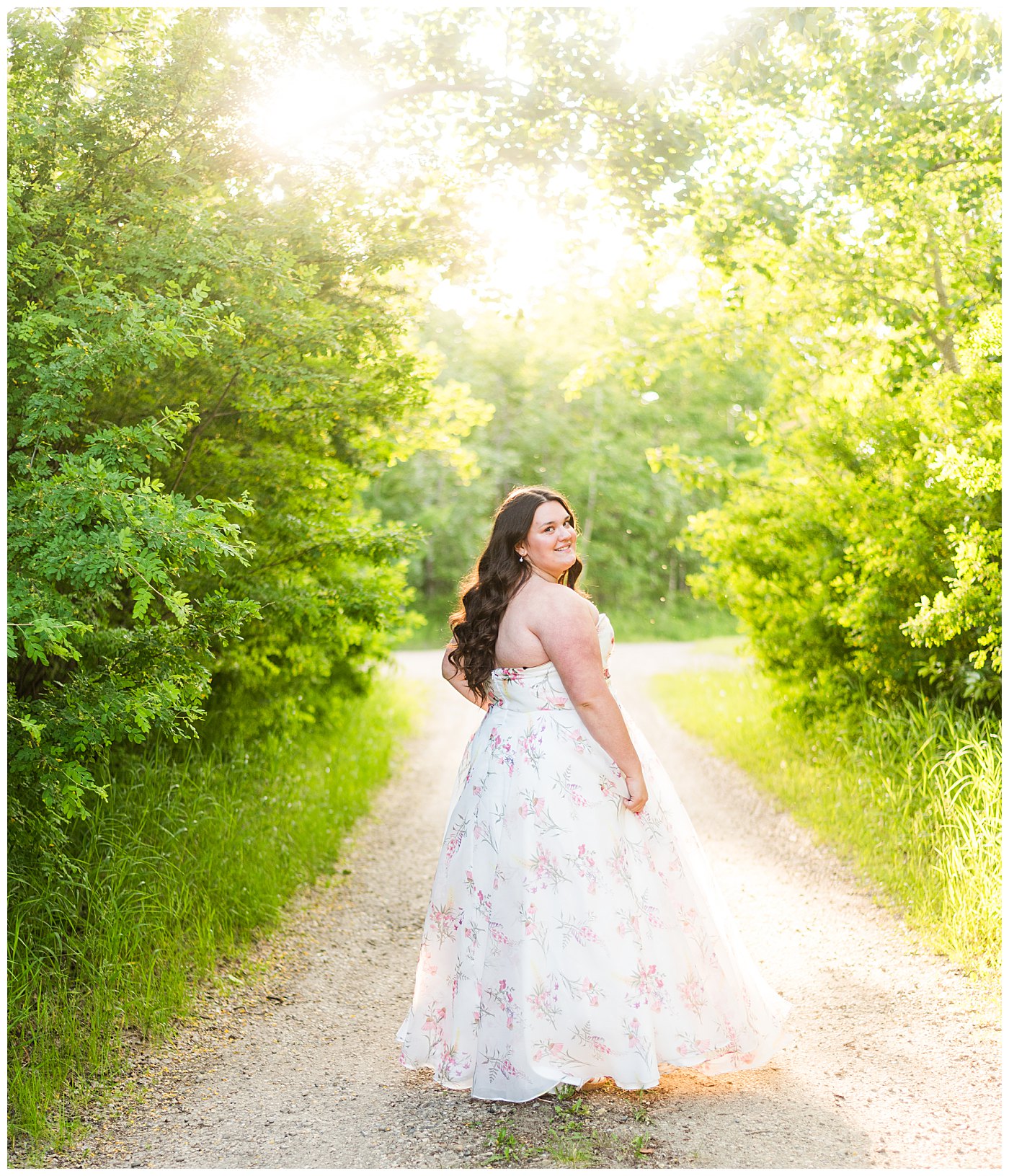 grad portrait session