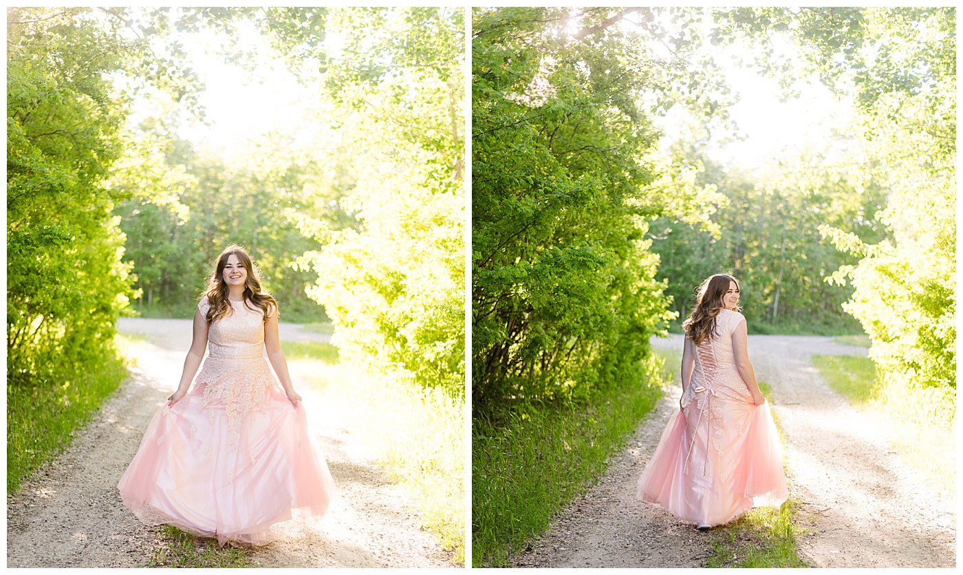 Central Alberta photography grad dress