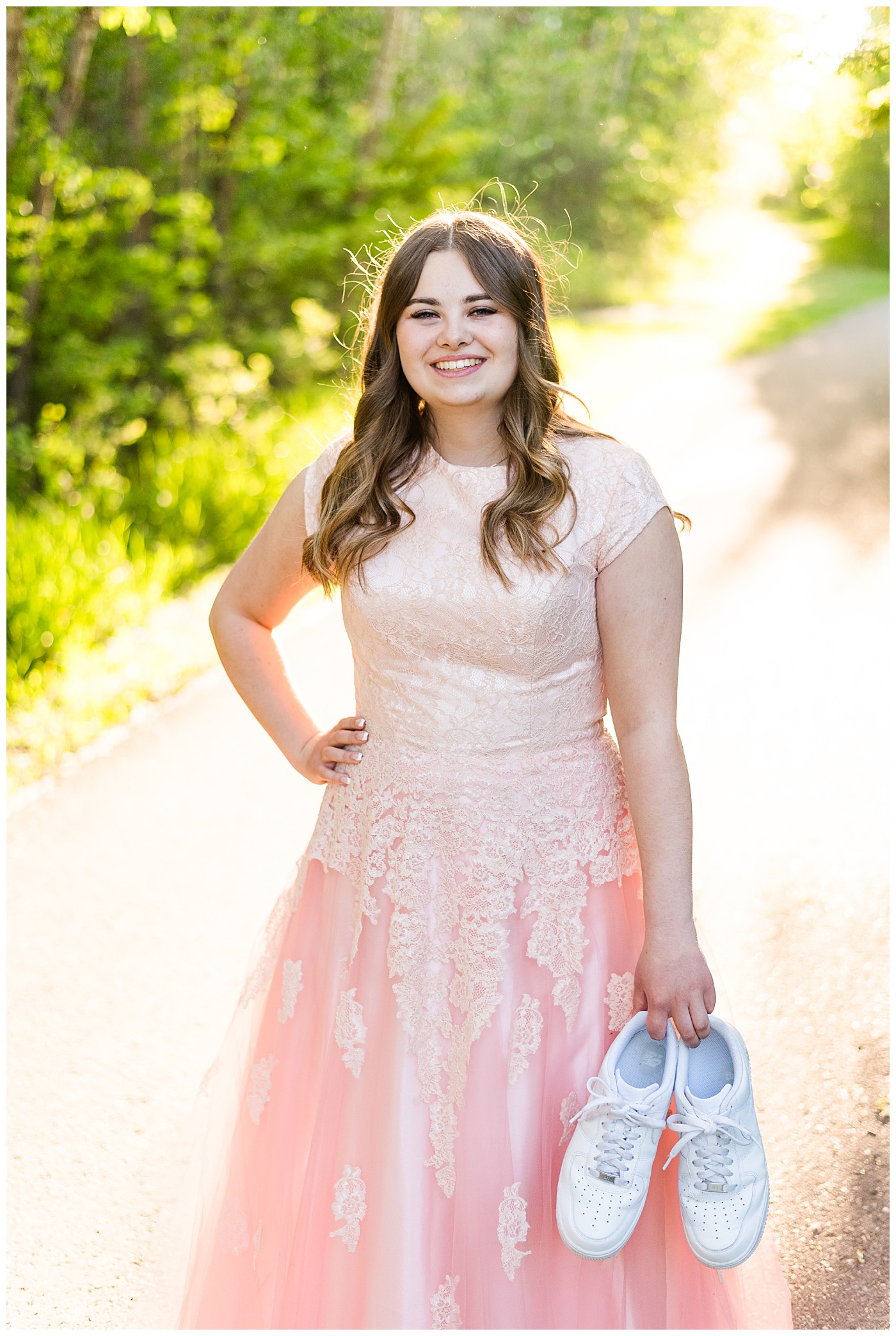 Grad Photos sylvan lake sneakers