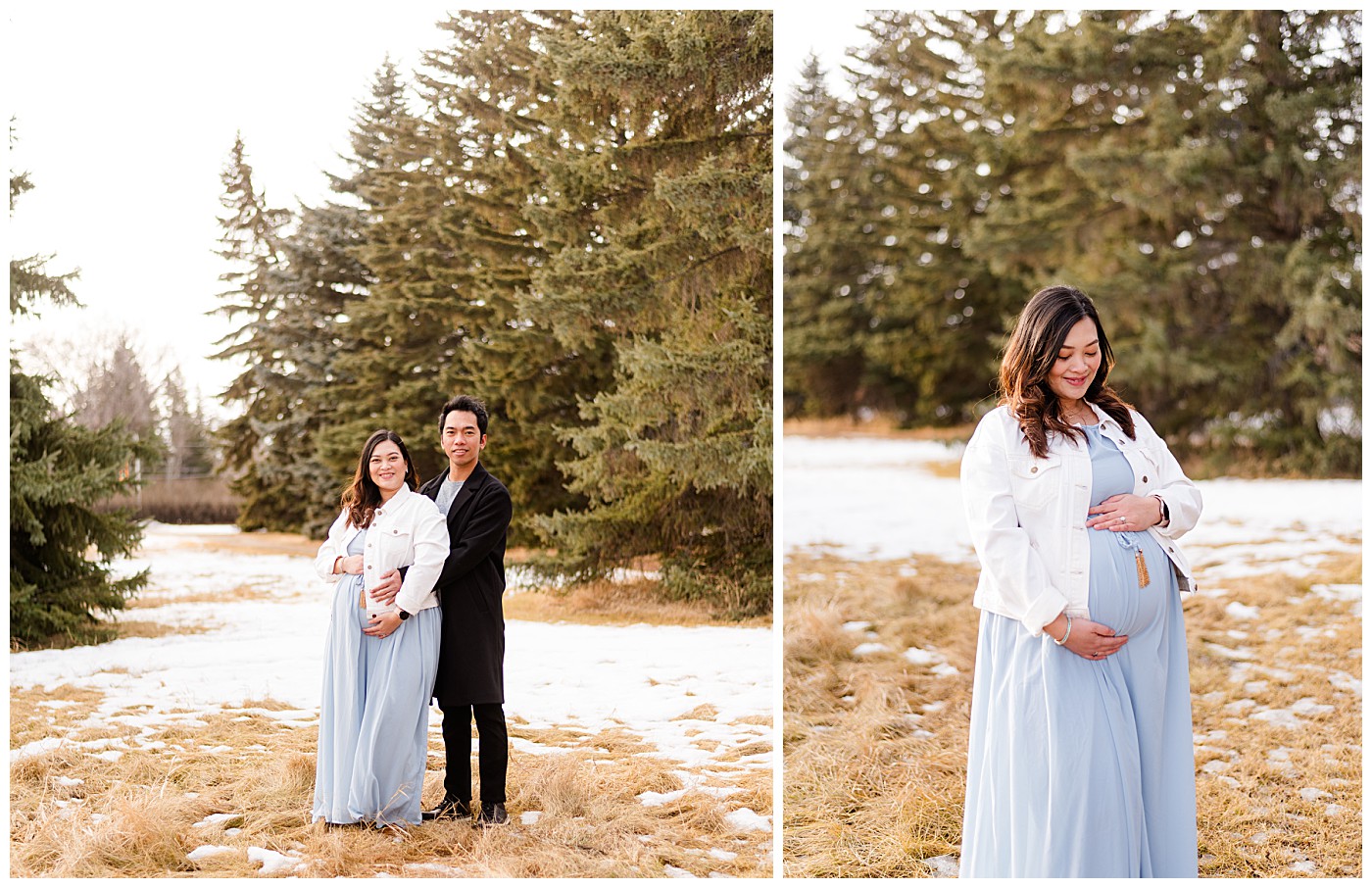 Alberta maternity photos