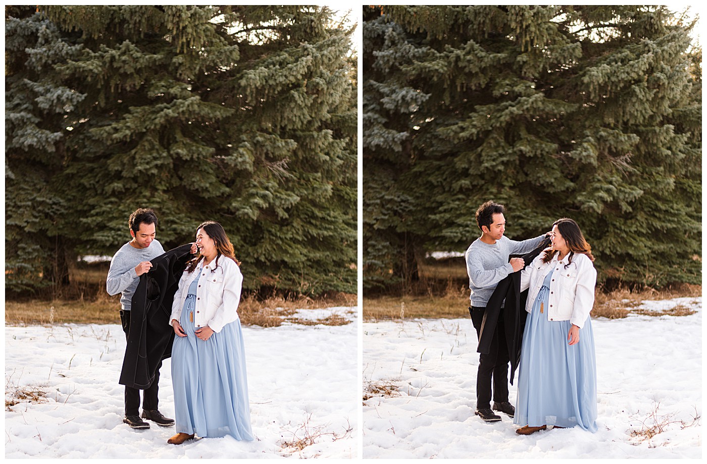 Central alberta maternity sesson