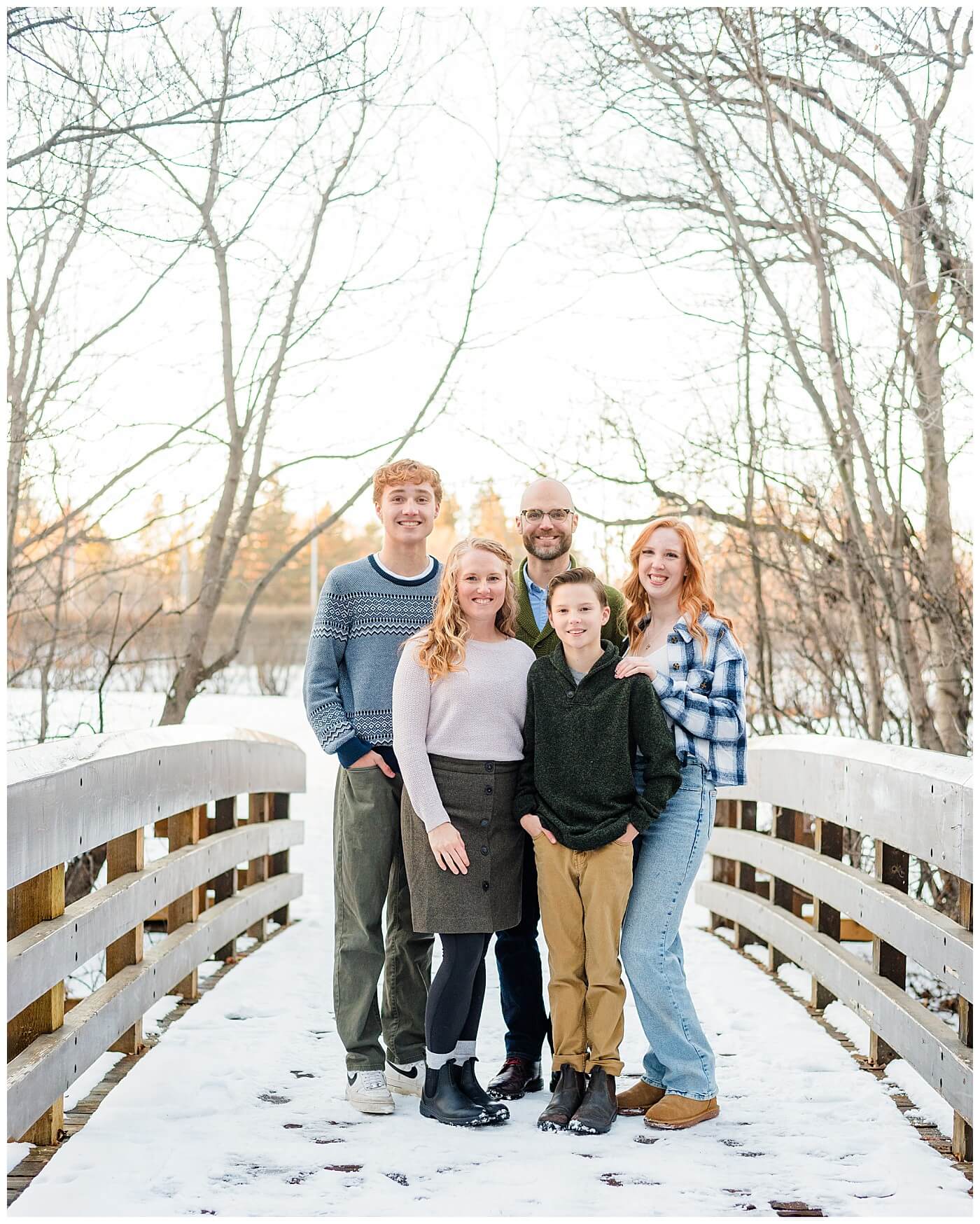 Red Deer Alberta Winter Family Session