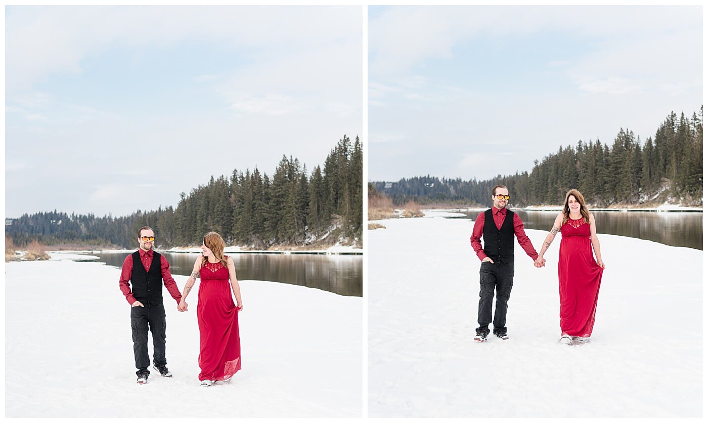 Couple session Innisfail Alberta