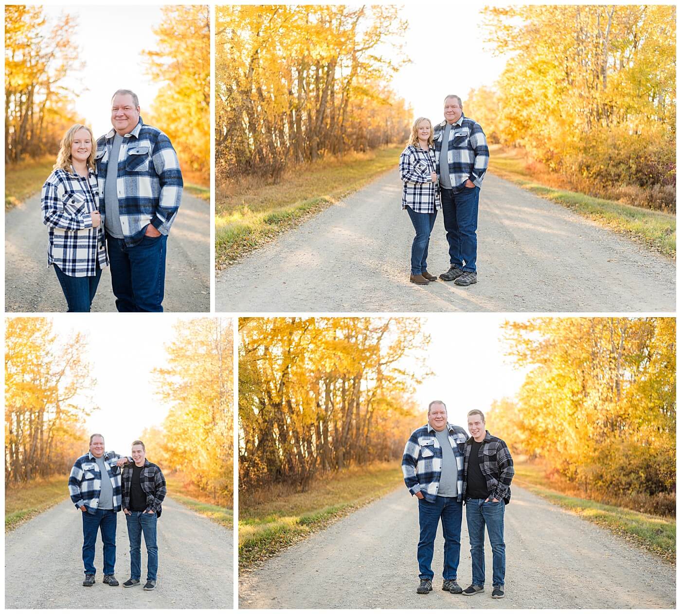 Fall family portrait session
