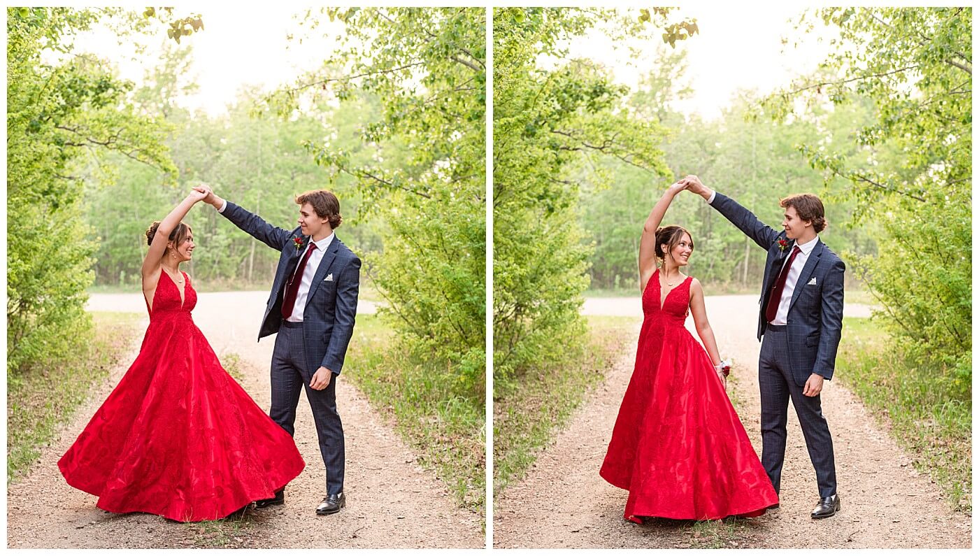 Couples grad session central alberta