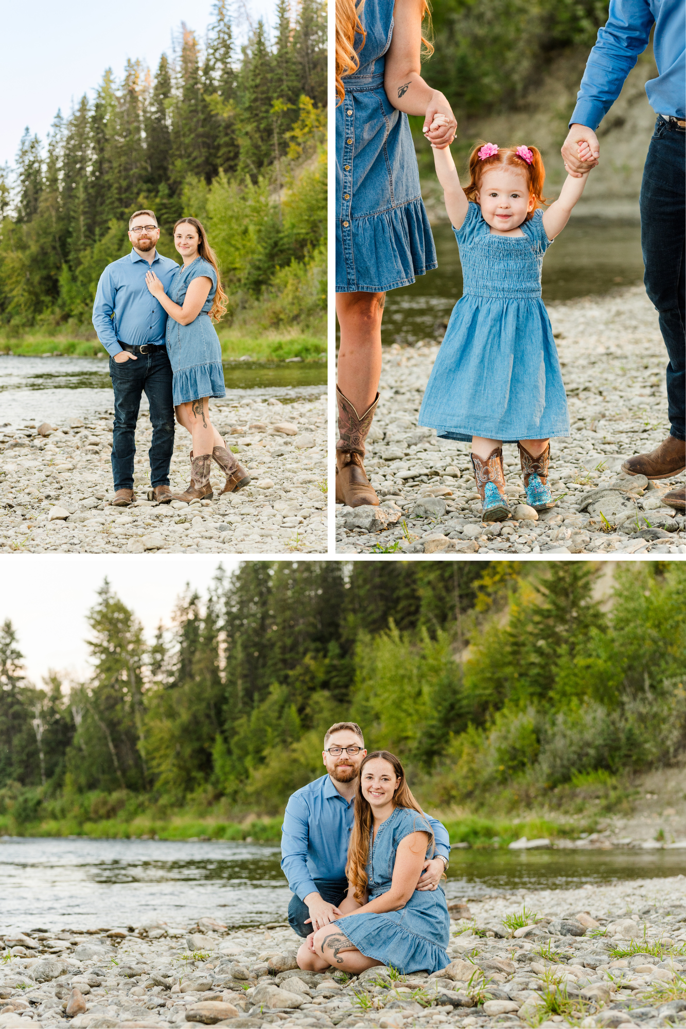 Fall Family Session Burbank Campground Blackfalds